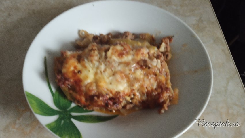 Lasagne besamel mártás nélkül