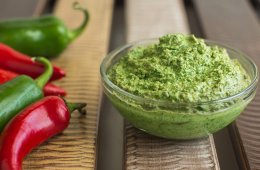 Fűszeres koriander pesto